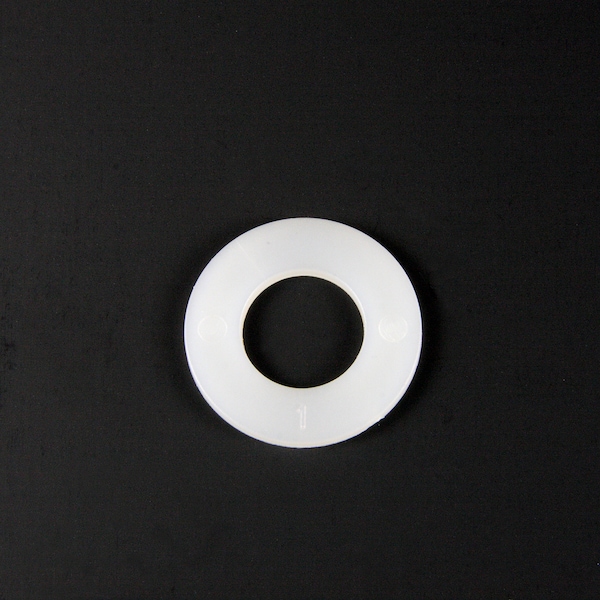 Ags Accufit Oil Drain Plug Gasket Nylon 1/2"/M12, 5 per Bag, ODP65270B